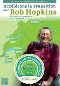 Tournée Rob Hopkins _ 29 août au 7 septembre 2022